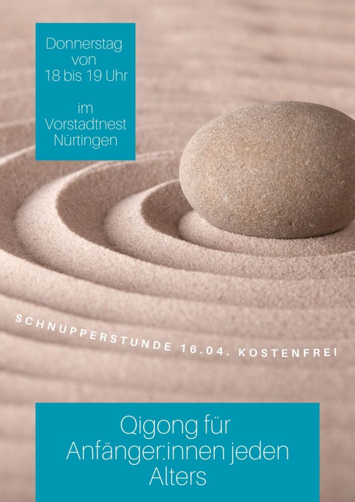 Flyer Qigong für Anfänger Seite 1